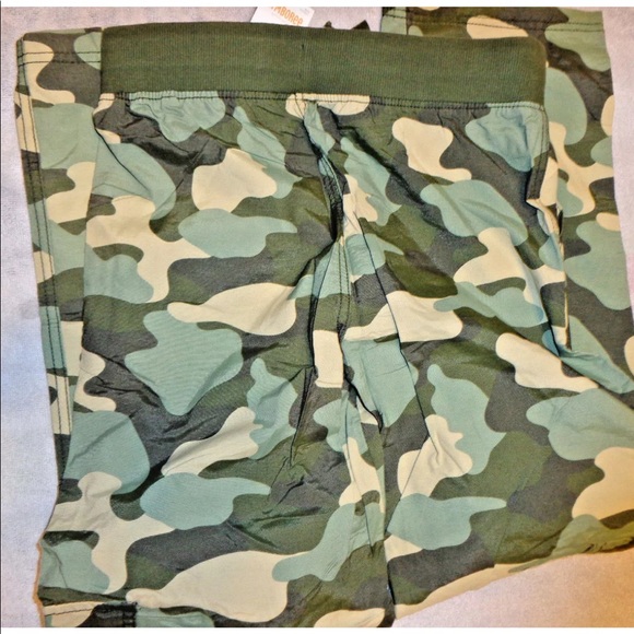 NWT boys 12 pull on camouflage pants pockets camo gymboree vintage boys cargo - Picture 2 of 5